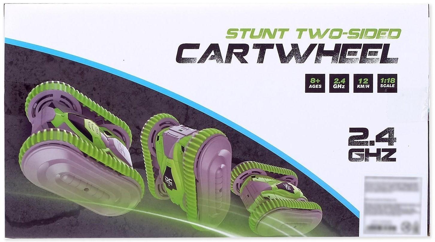 Машина-перевёртыш радиоуправляемая «Торнадо», работает от батареек