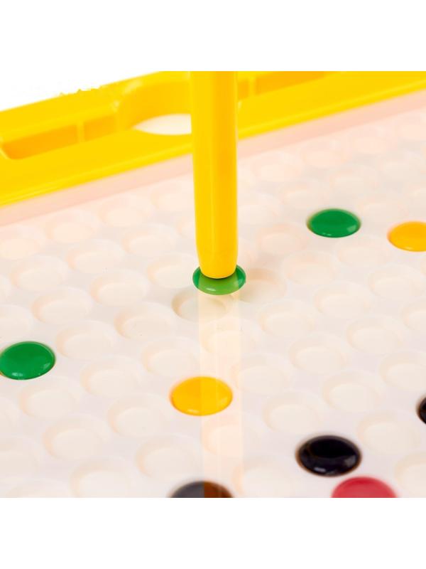 Планшет-мозаика магнитный для рисования «Пуговки», 266 ячеек