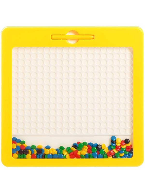 Планшет-мозаика магнитный для рисования «Пуговки», 266 ячеек