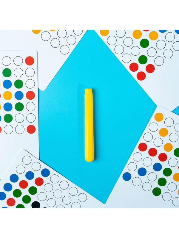 Планшет-мозаика магнитный для рисования «Пуговки», 49 ячеек