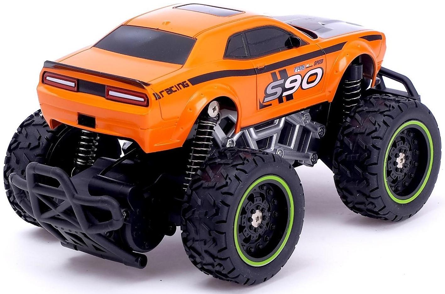 Машина радиоуправляемая «Бигфут», работает от батареек, МИКС