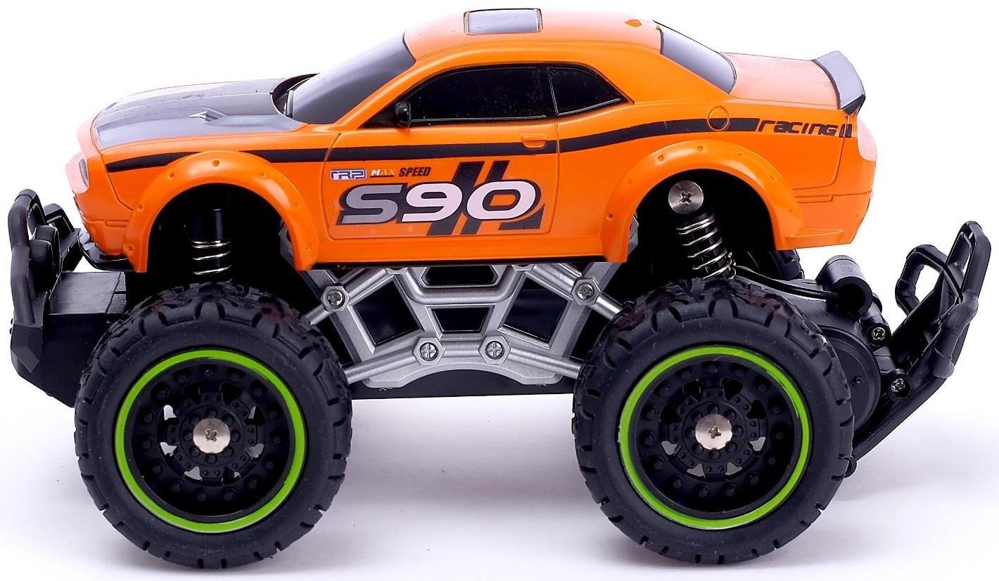 Машина радиоуправляемая «Бигфут», работает от батареек, МИКС