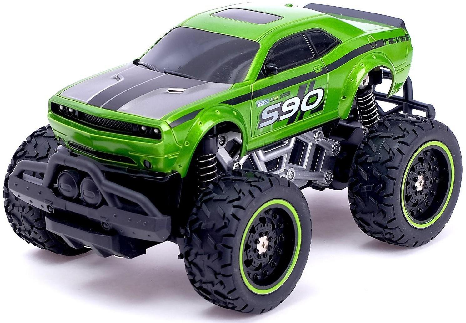 Машина радиоуправляемая «Бигфут», работает от батареек, МИКС