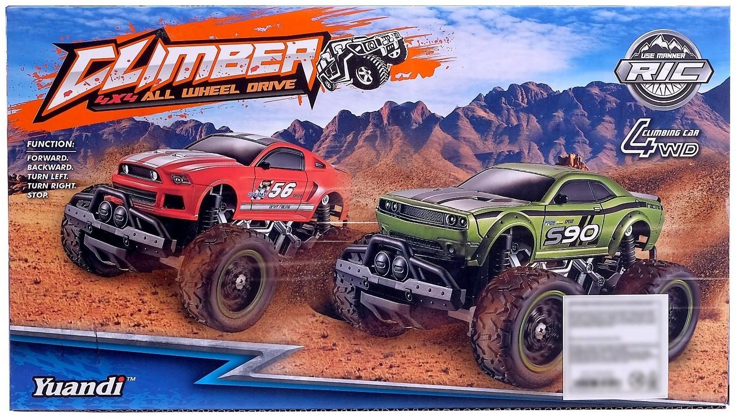 Машина радиоуправляемая «Бигфут», работает от батареек, МИКС