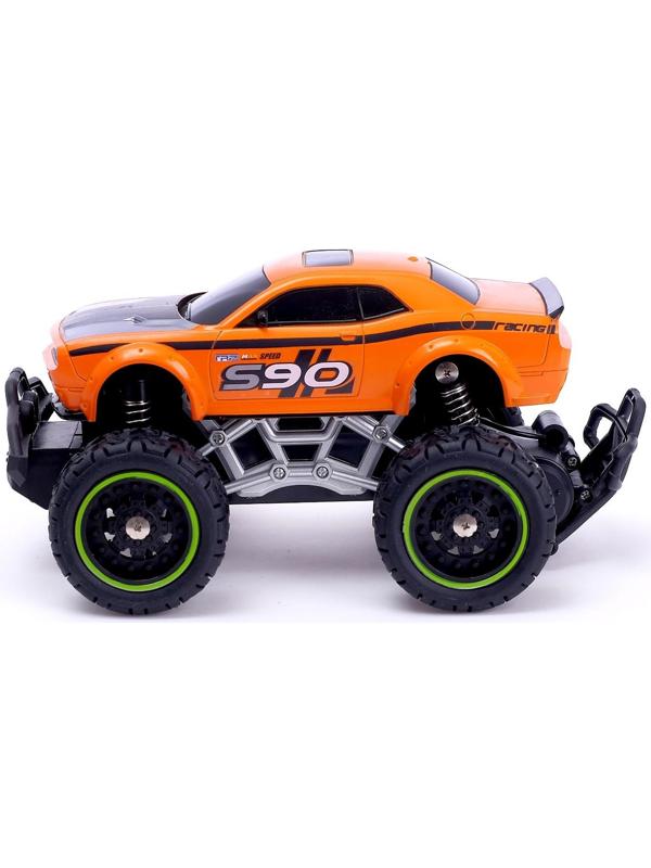 Машина радиоуправляемая «Бигфут», работает от батареек, МИКС