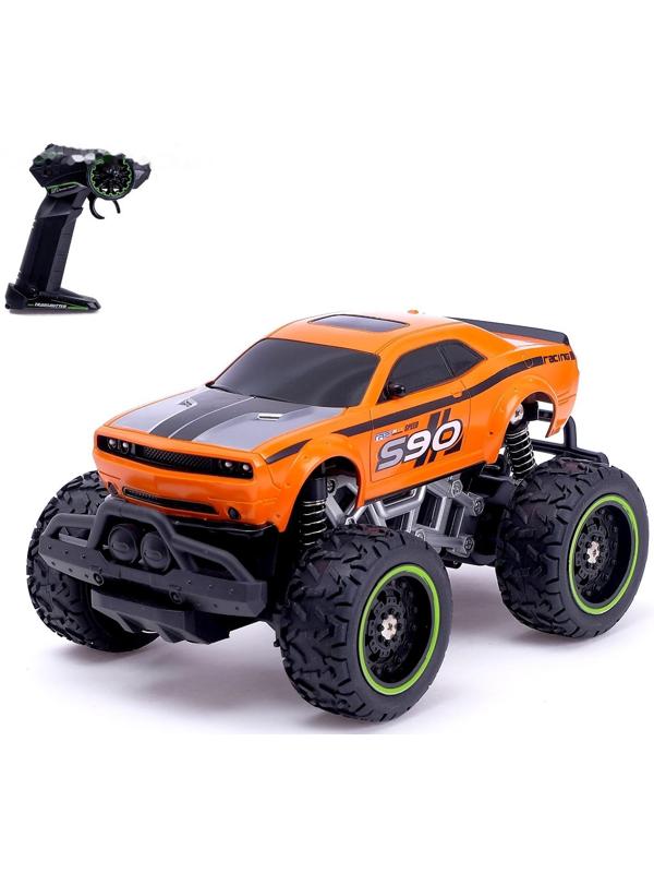 Машина радиоуправляемая «Бигфут», работает от батареек, МИКС