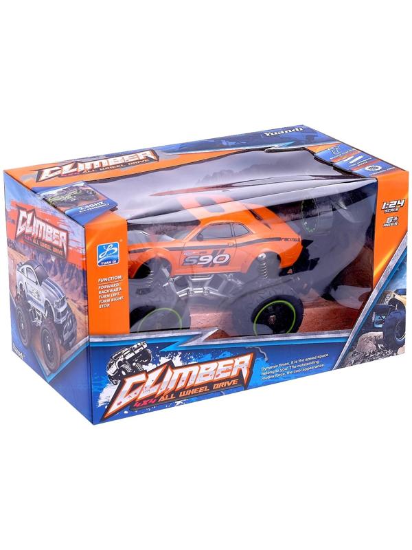 Машина радиоуправляемая «Бигфут», работает от батареек, МИКС