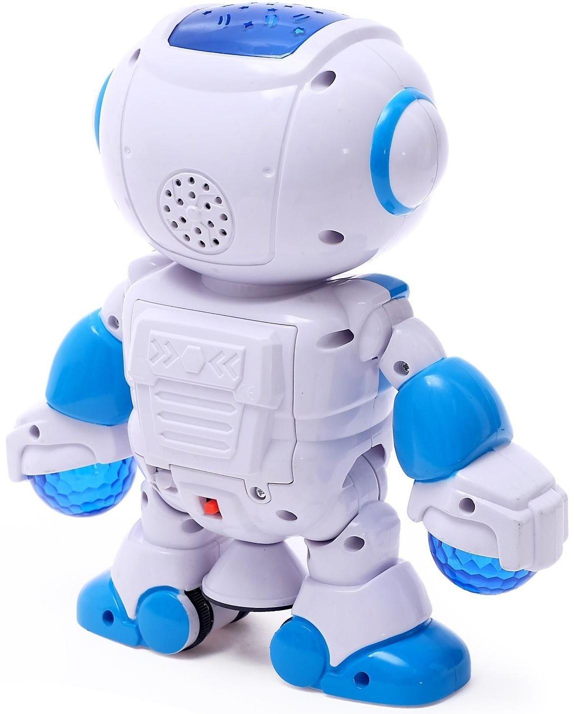 Робот «Весельчак», звуковые эффекты, с проектором, цвета МИКС