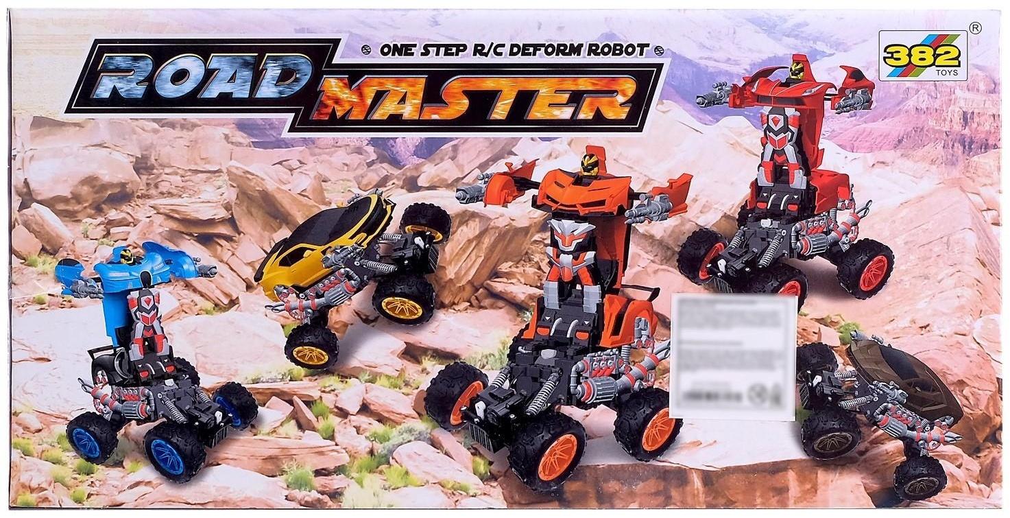 Робот радиоуправляемый «Монстр Шмель 4х4», трансформируется, амортизаторы, полный привод, работает от аккумулятора