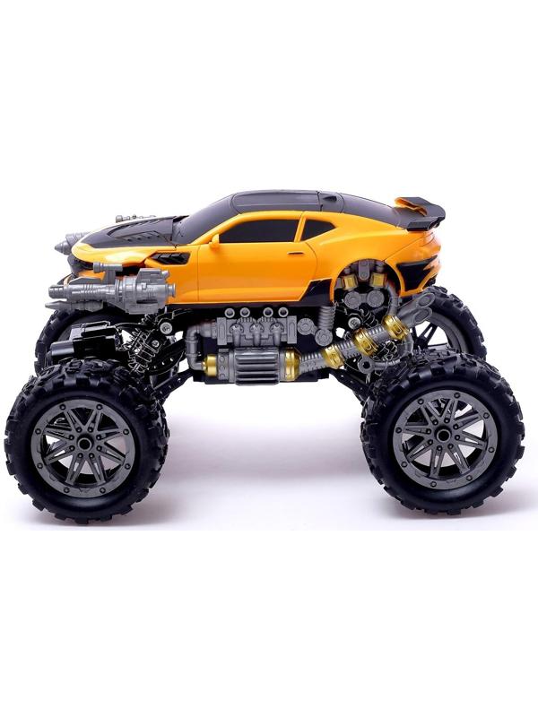 Робот радиоуправляемый «Монстр Шмель 4х4», трансформируется, амортизаторы, полный привод, работает от аккумулятора