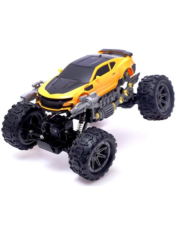 Робот радиоуправляемый «Монстр Шмель 4х4», трансформируется, амортизаторы, полный привод, работает от аккумулятора