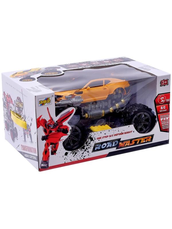 Робот радиоуправляемый «Монстр Шмель 4х4», трансформируется, амортизаторы, полный привод, работает от аккумулятора