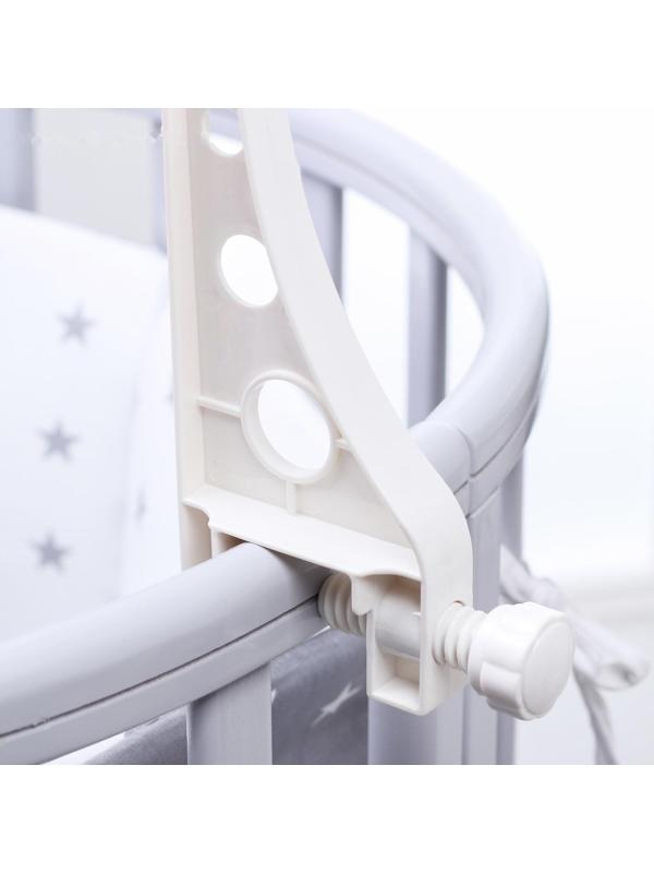 Мобиль музыкальный «Белочки на кольце», заводной, наклейка МИКС