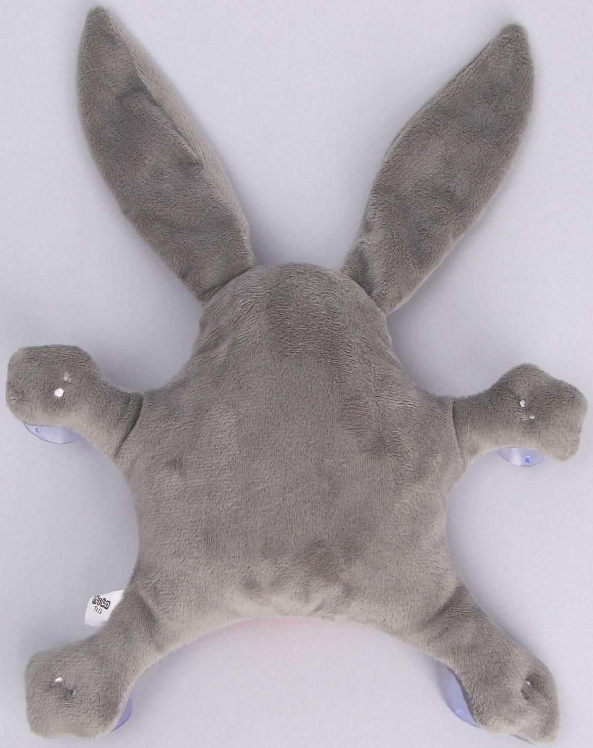 Автоигрушка на присосках «Везу праздник», зайка, 19 см х 4 см х 21 см