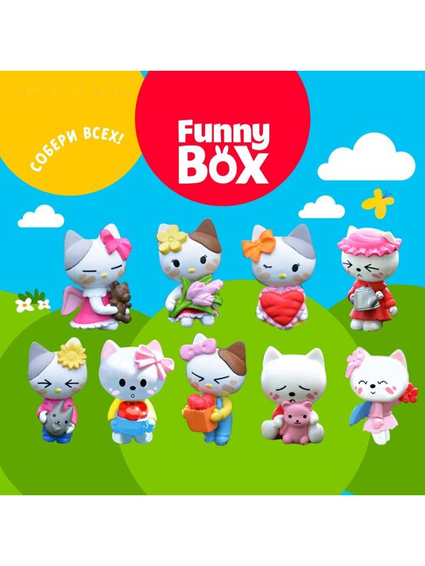 Набор для детей Funny Box «Котик» Набор: радуга, инструкция, наклейки, МИКС