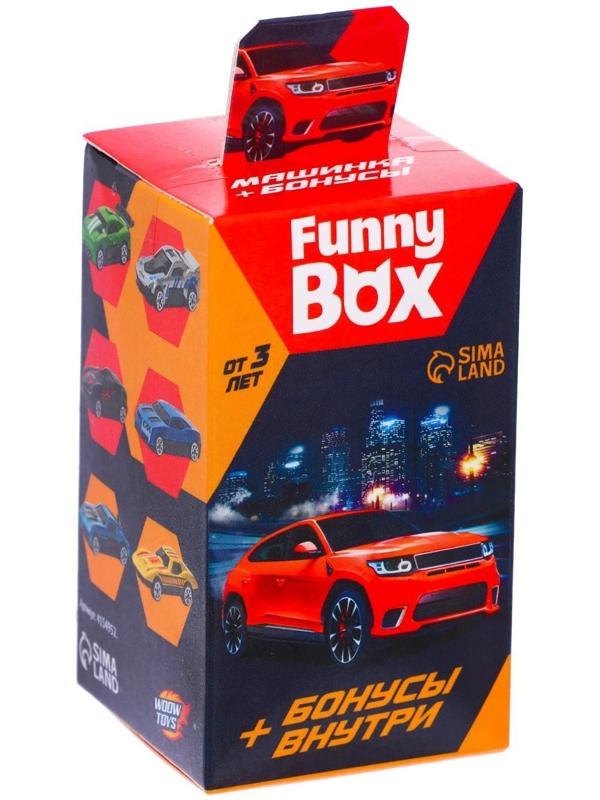 Набор для детей Funny Box «Машинка» Набор: инструкция, наклейки, МИКС