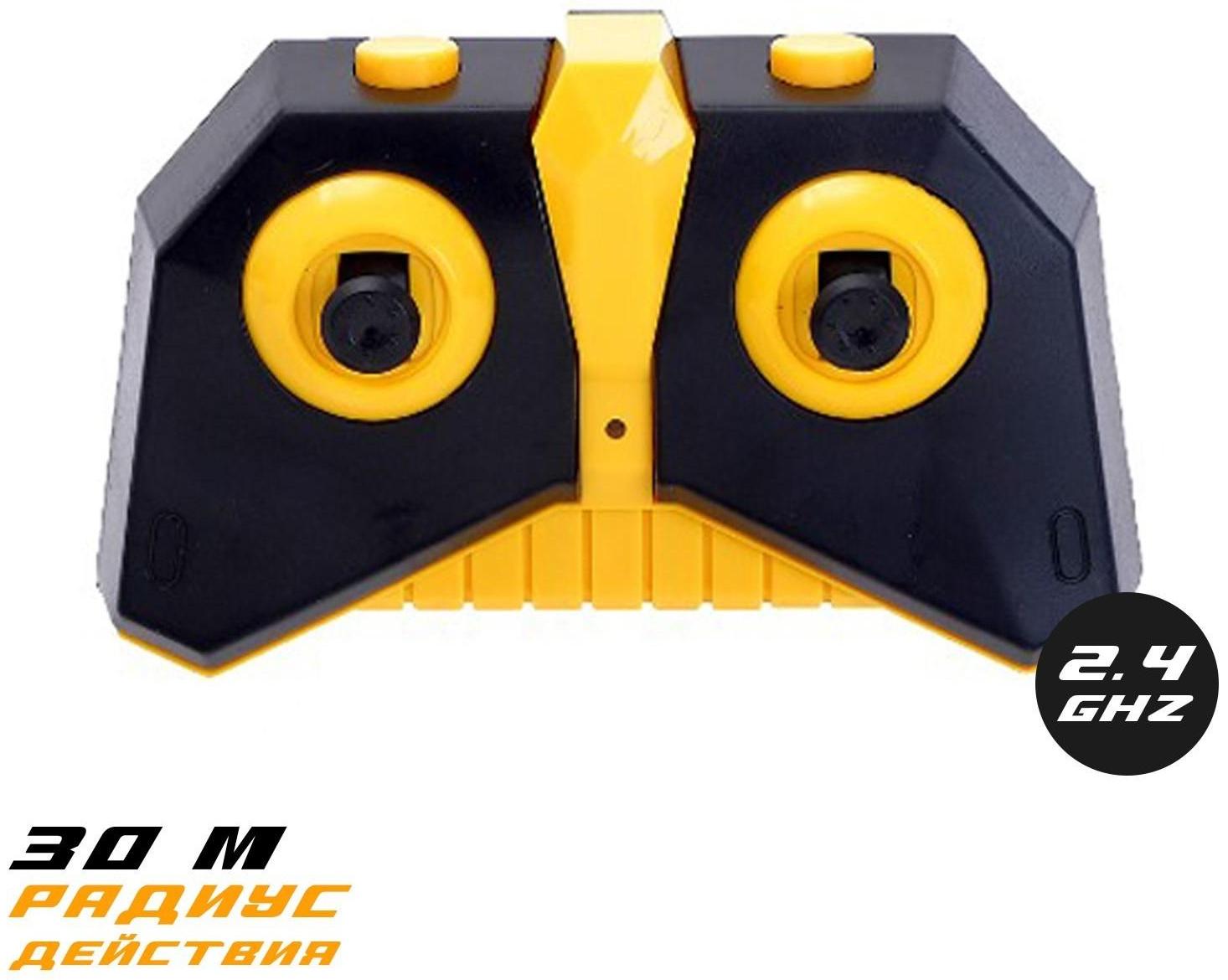 Машина-перевёртыш радиоуправляемая «Атом», работает от батареек