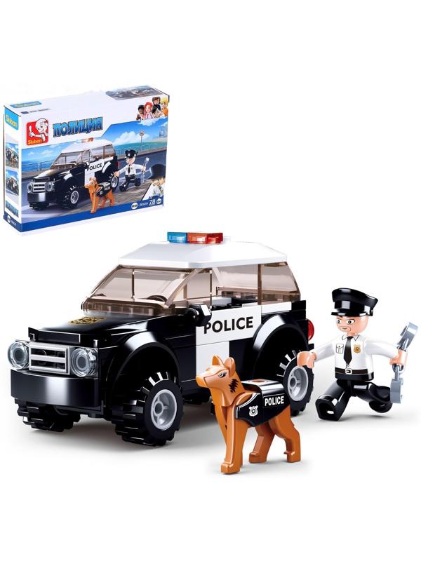 Конструктор «Полицейский патруль», 78 деталей