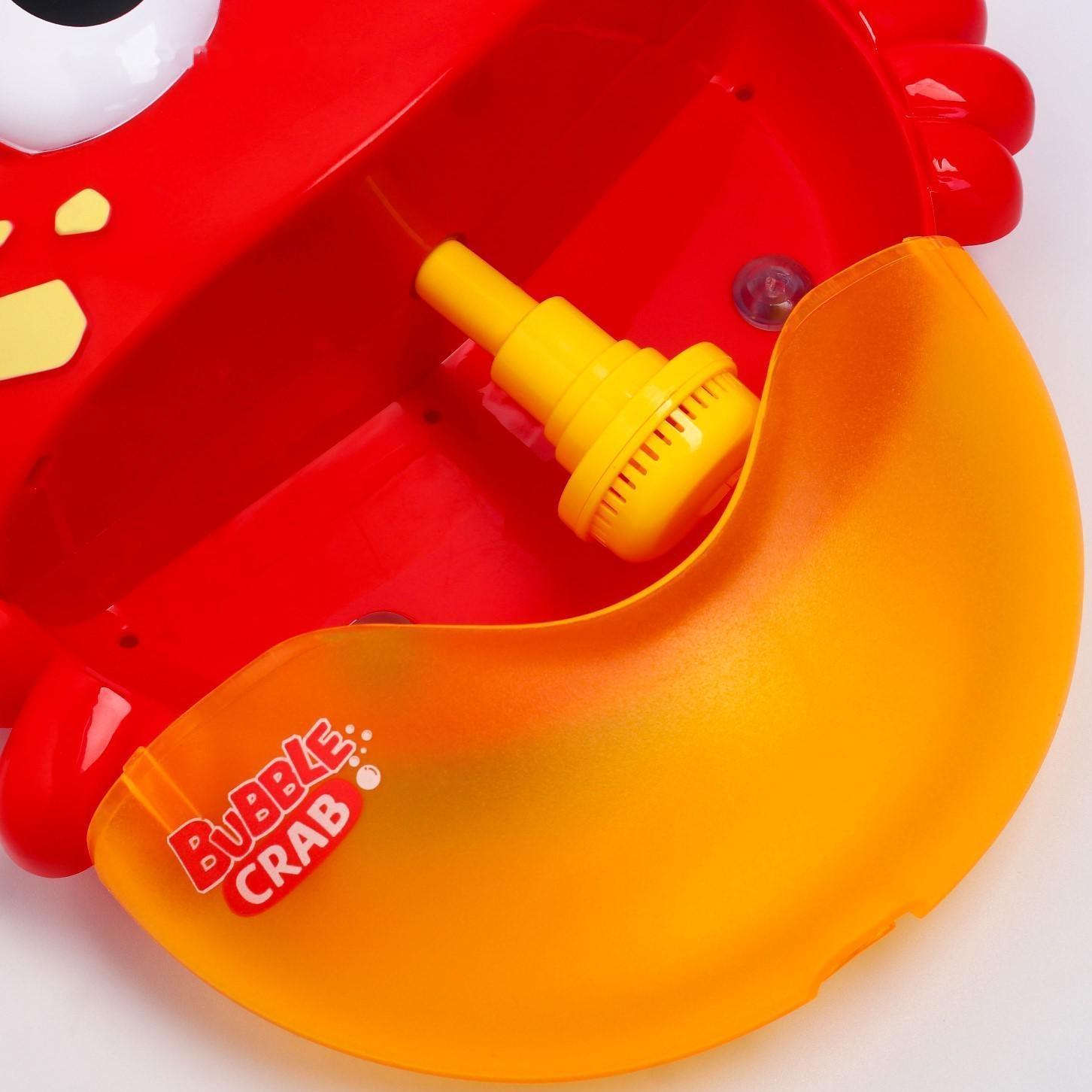 Игрушка для игры в ванне «Крабик», пузыри, на присоске