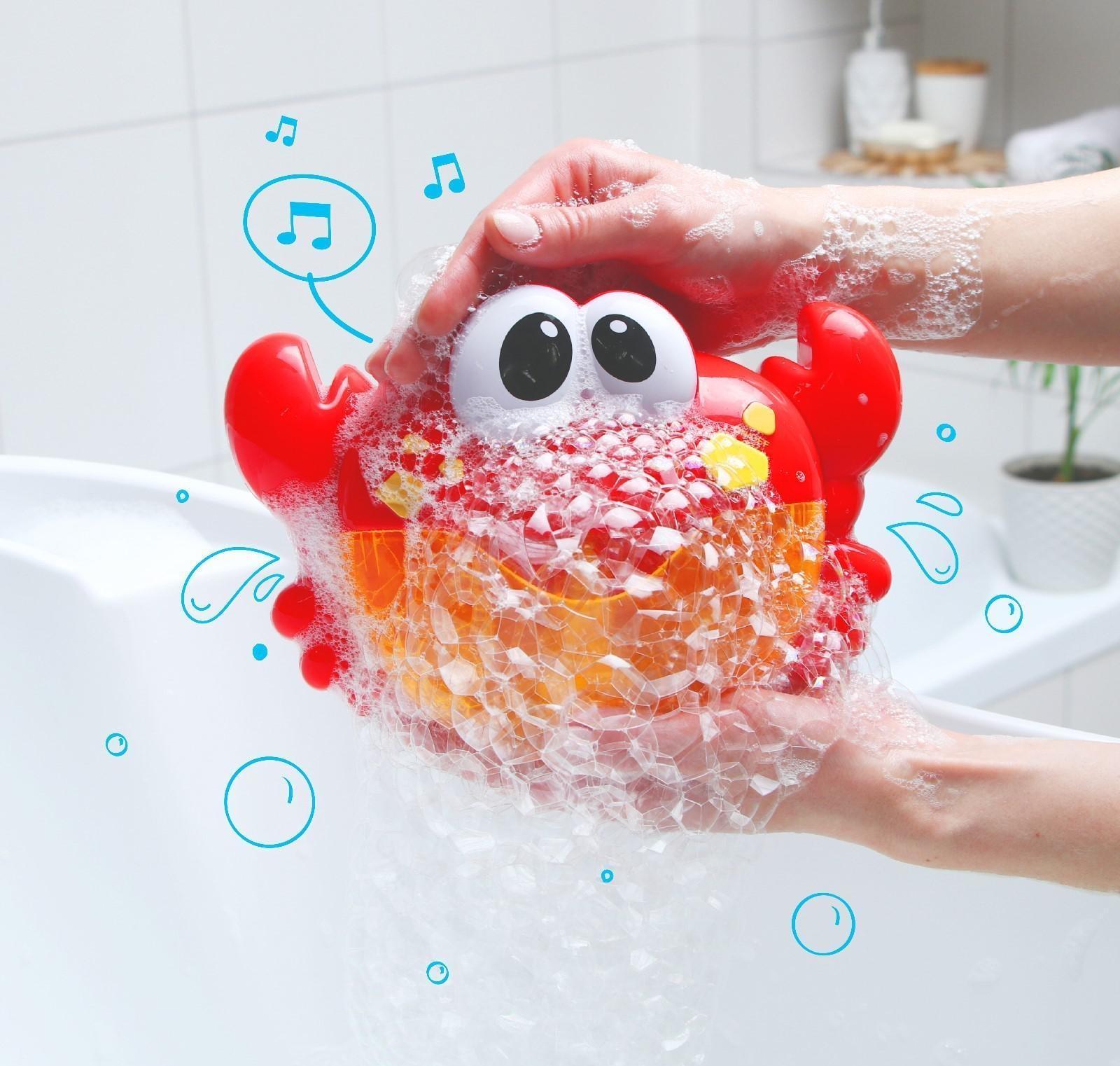 Игрушка для игры в ванне «Крабик», пузыри, на присоске