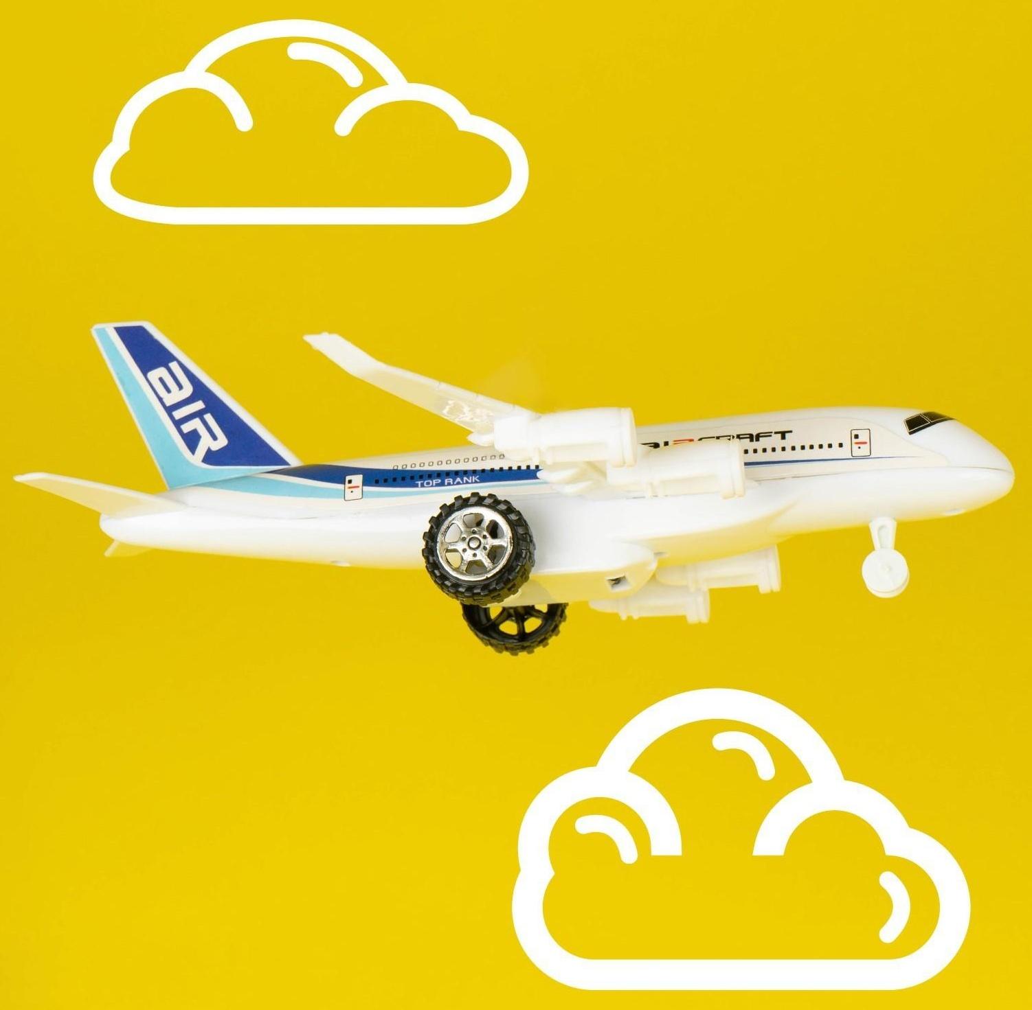 Самолёт инерционный «Пассажирский»