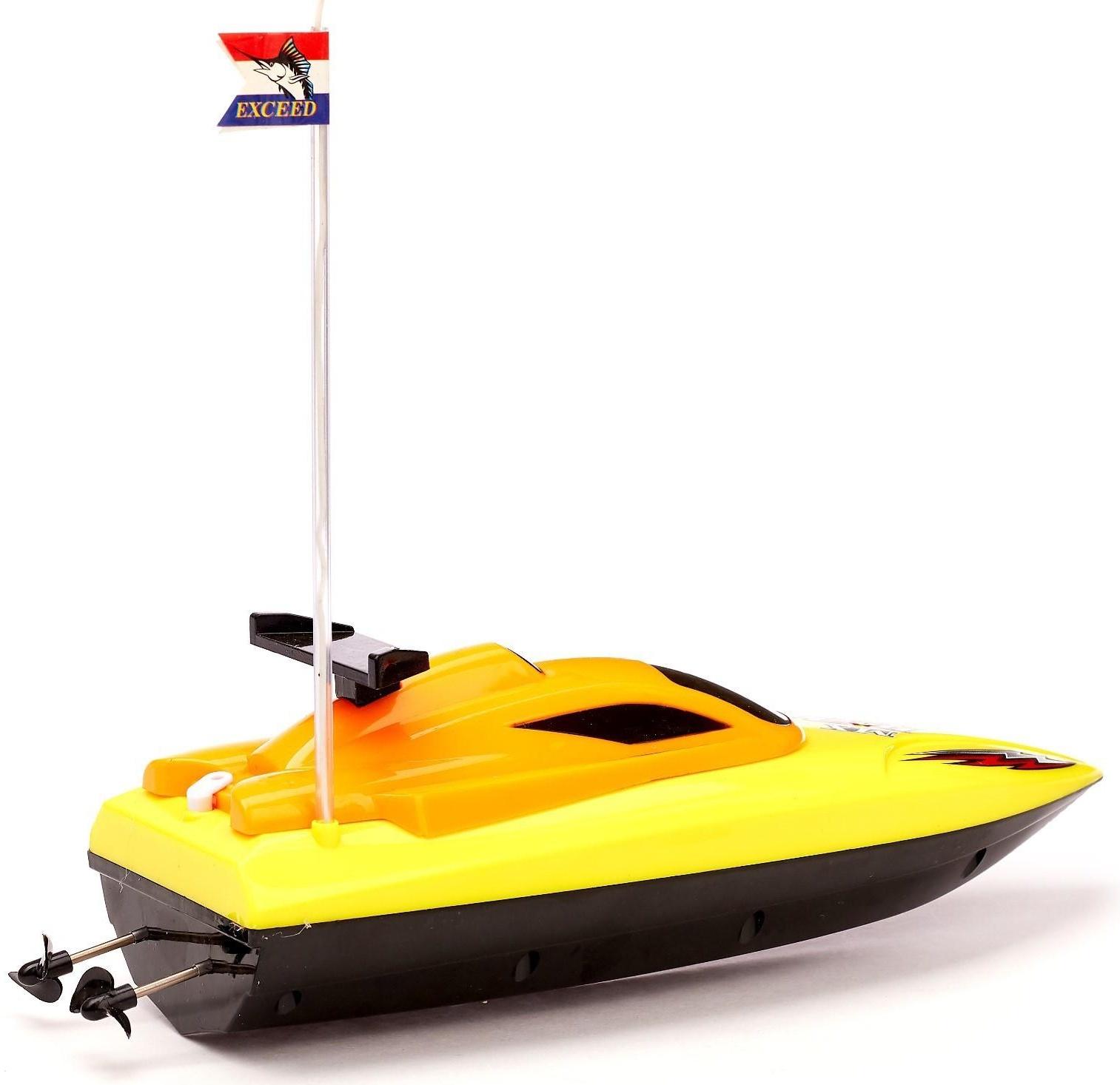 Катер радиоуправляемый «Гоночный», работает от батареек