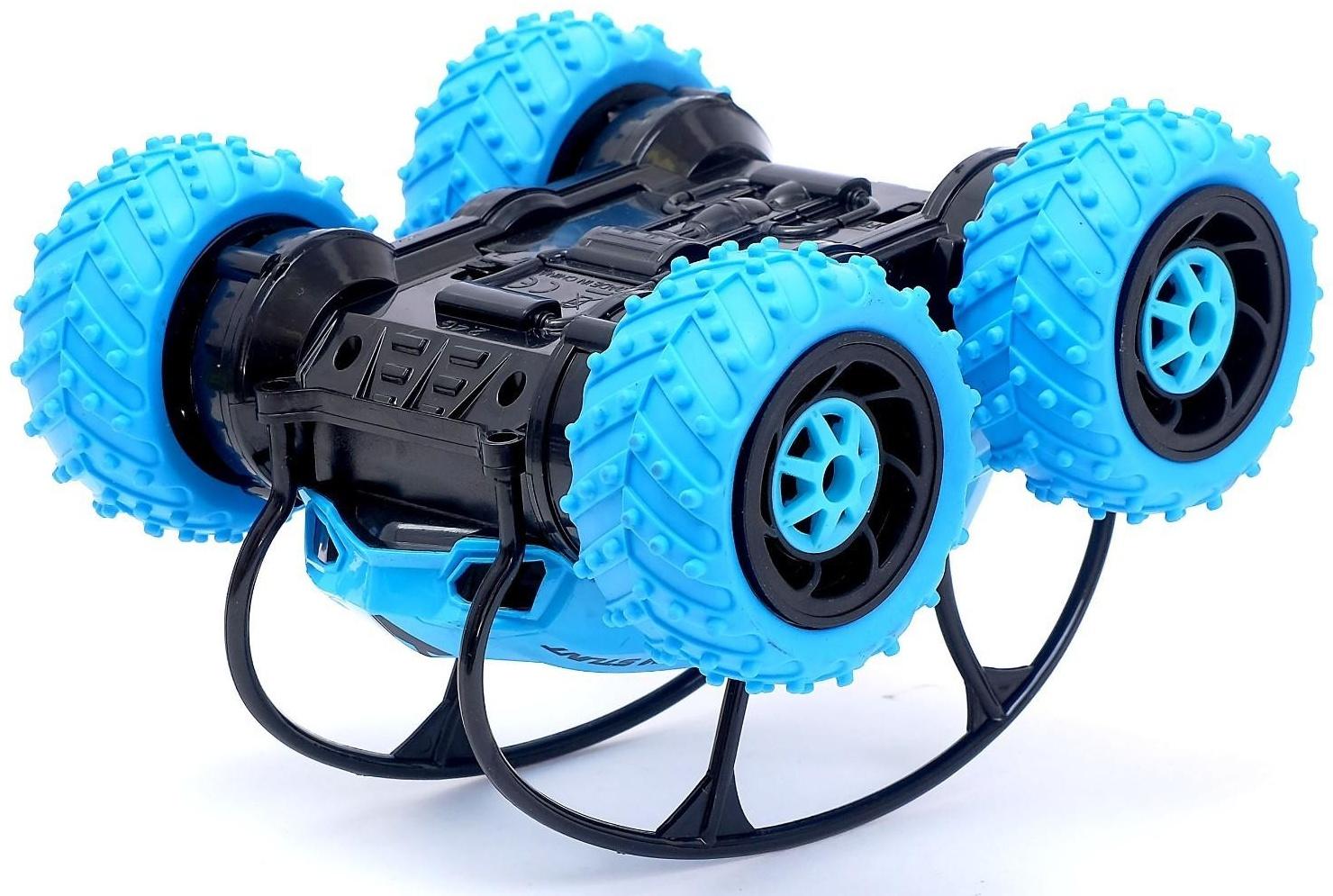 Машина-перевёртыш радиоуправляемая «Трюкач», работает от аккумулятора, цвета МИКС