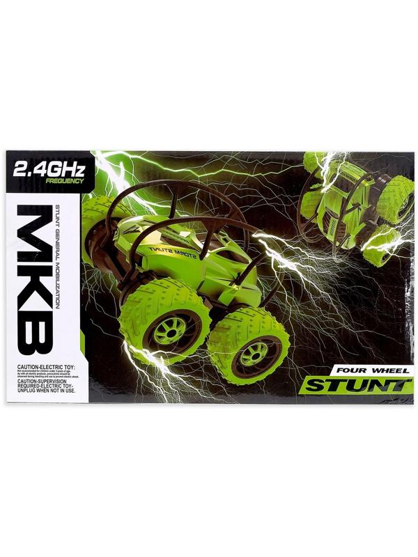 Машина-перевёртыш радиоуправляемая «Трюкач», работает от аккумулятора, цвета МИКС