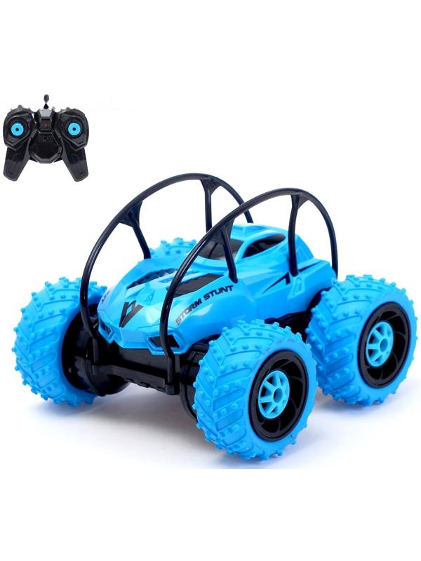 Машина-перевёртыш радиоуправляемая «Трюкач», работает от аккумулятора, цвета МИКС