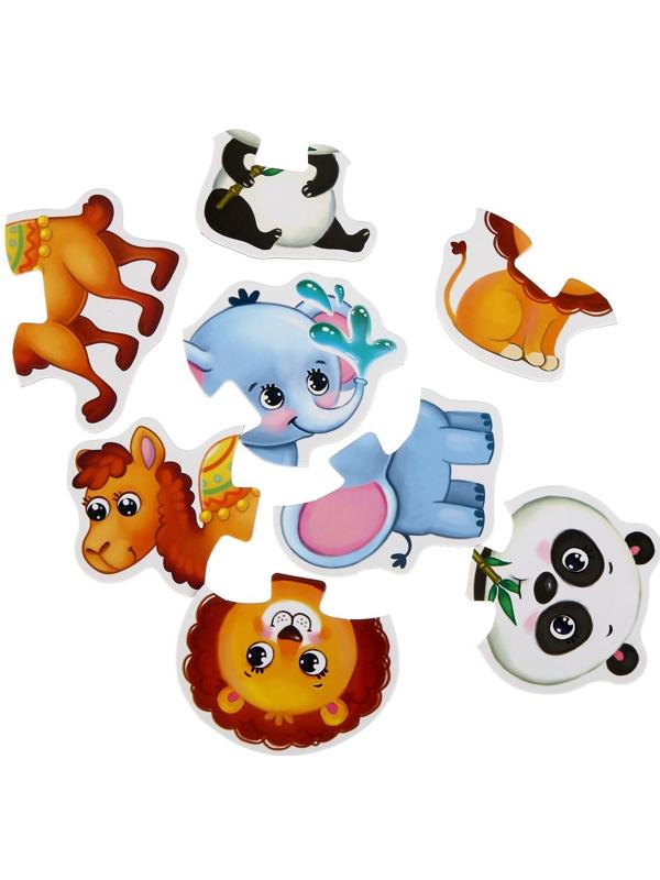 Макси-пазлы с глазками «Весёлые друзья»