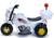 Детский электромобиль «Мотоцикл шерифа», цвет белый