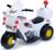 Детский электромобиль «Мотоцикл шерифа», цвет белый