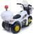 Детский электромобиль «Мотоцикл шерифа», цвет белый