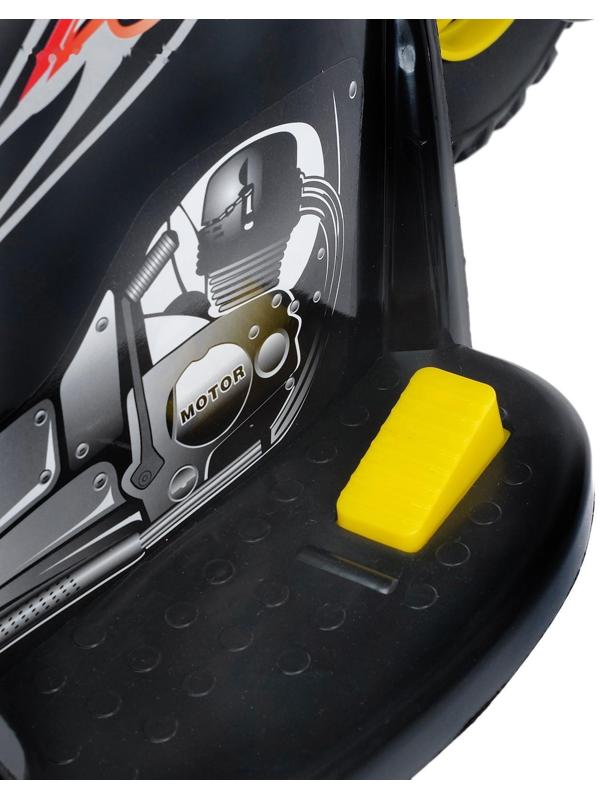 Электромобиль «Мотоцикл шерифа», цвет чёрный