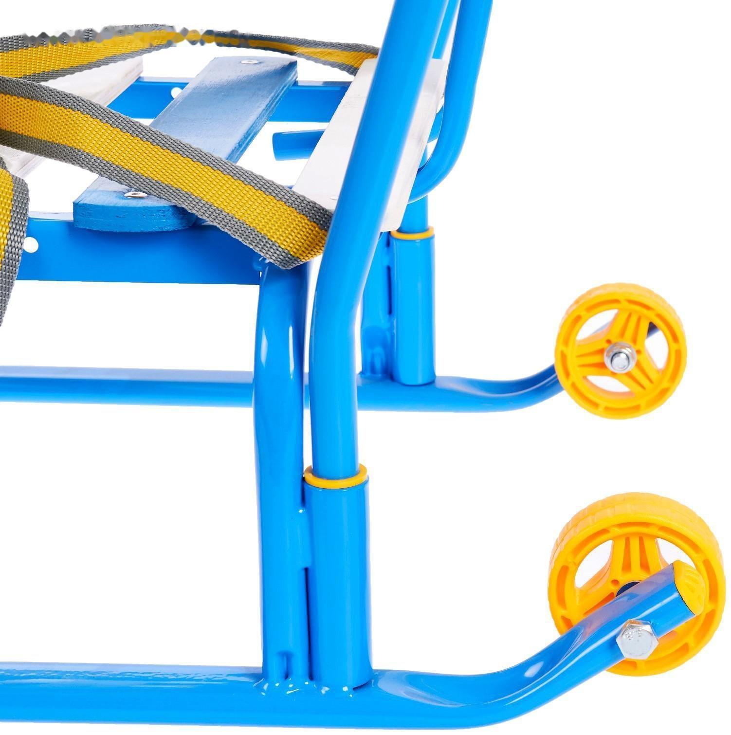 Санки «Тимка 5 комфорт», цвет голубой