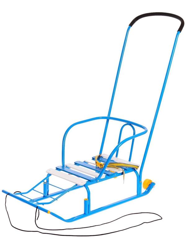 Санки «Тимка 5 комфорт», цвет голубой