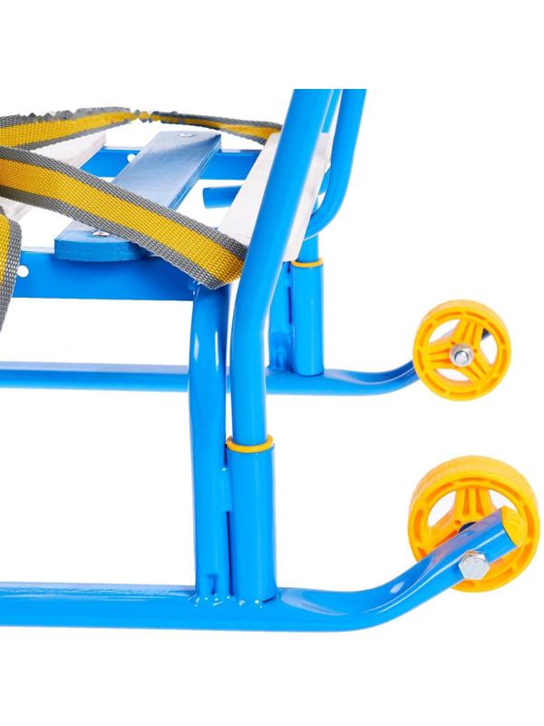 Санки «Тимка 5 комфорт», цвет голубой