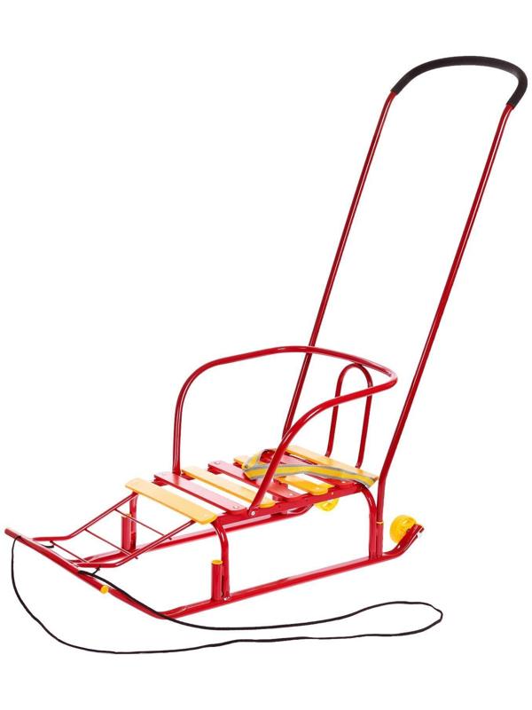 Санки «Тимка 5 комфорт», цвет красный