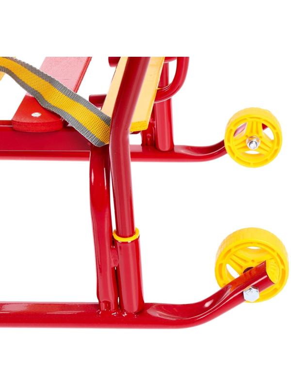 Санки «Тимка 5 комфорт», цвет красный