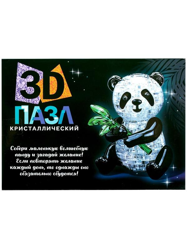 Пазл 3D «Панда», 57 деталей