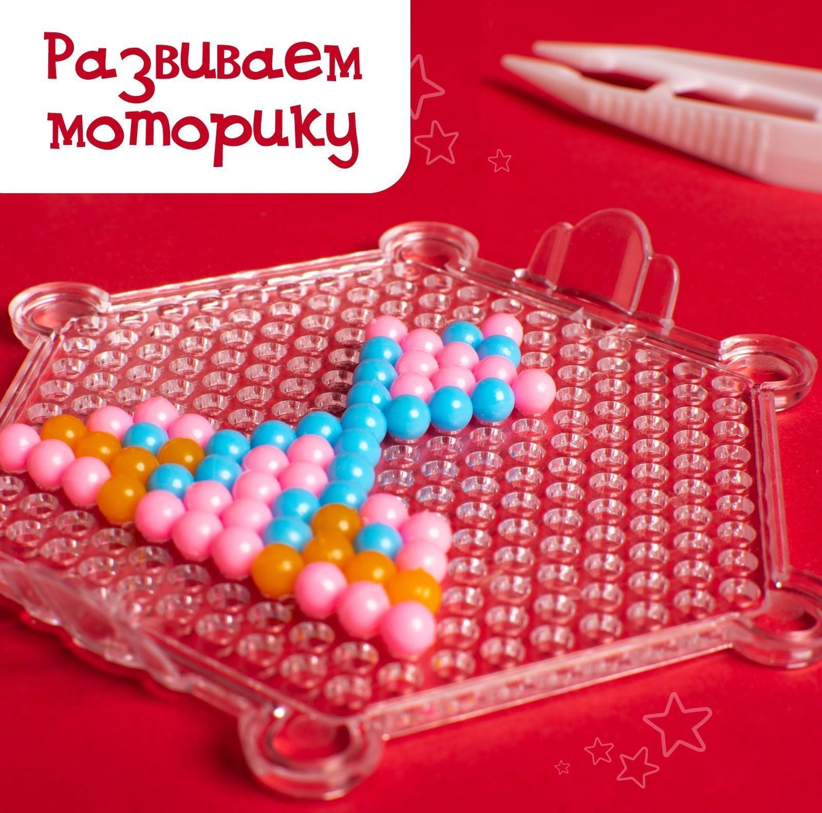 Аквамозаика с декорациями «Единорог»