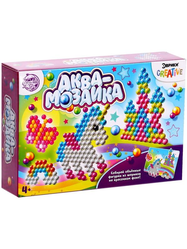 Аквамозаика с декорациями «Единорог»