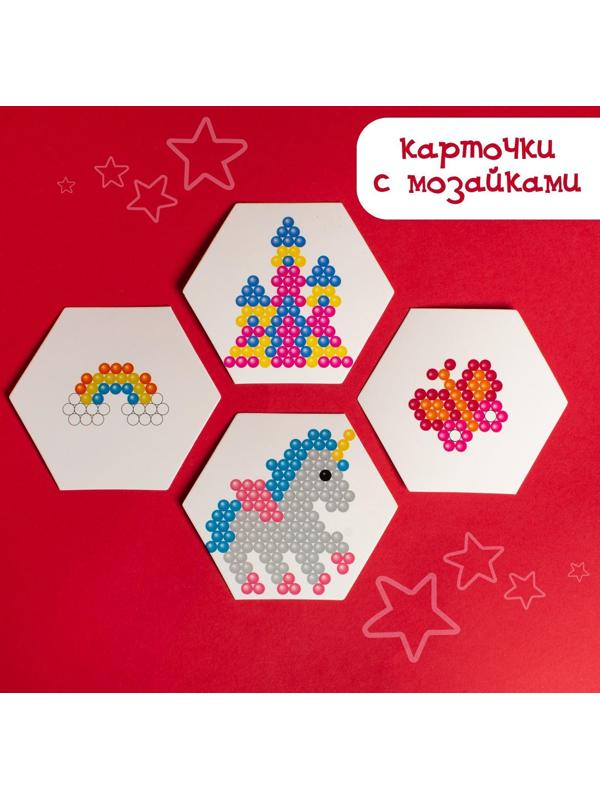 Аквамозаика с декорациями «Единорог»