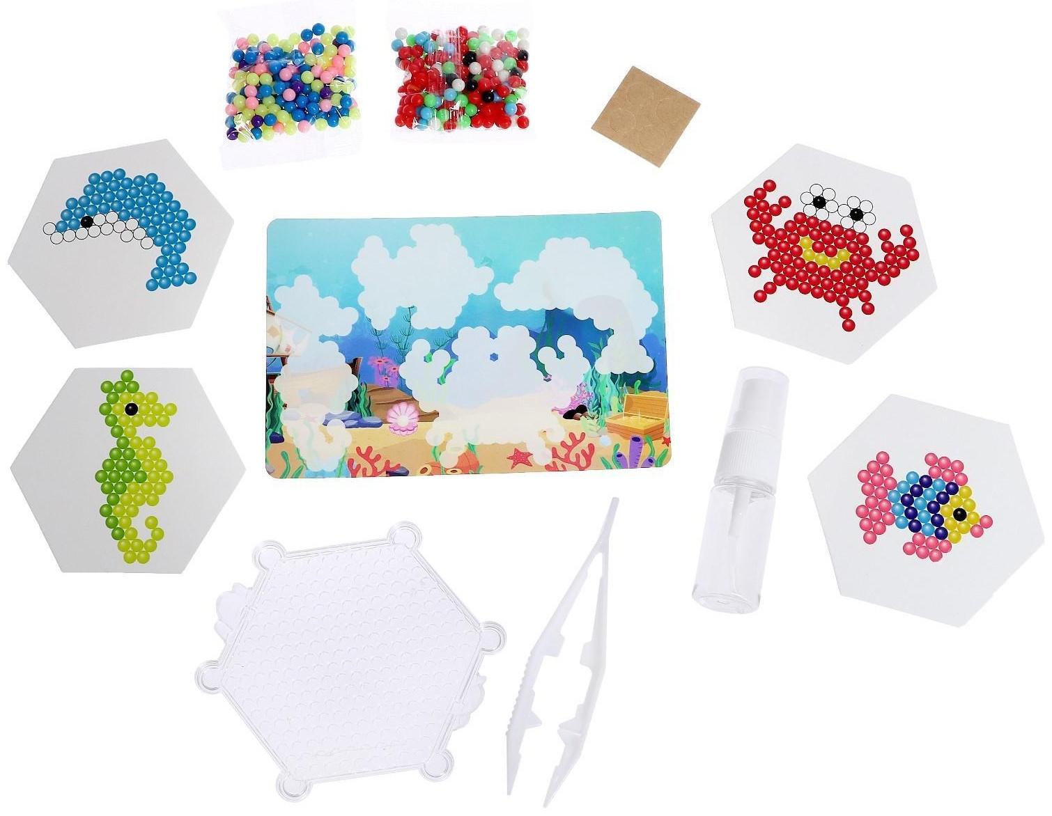 Аквамозаика с декорациями «Морской мир»