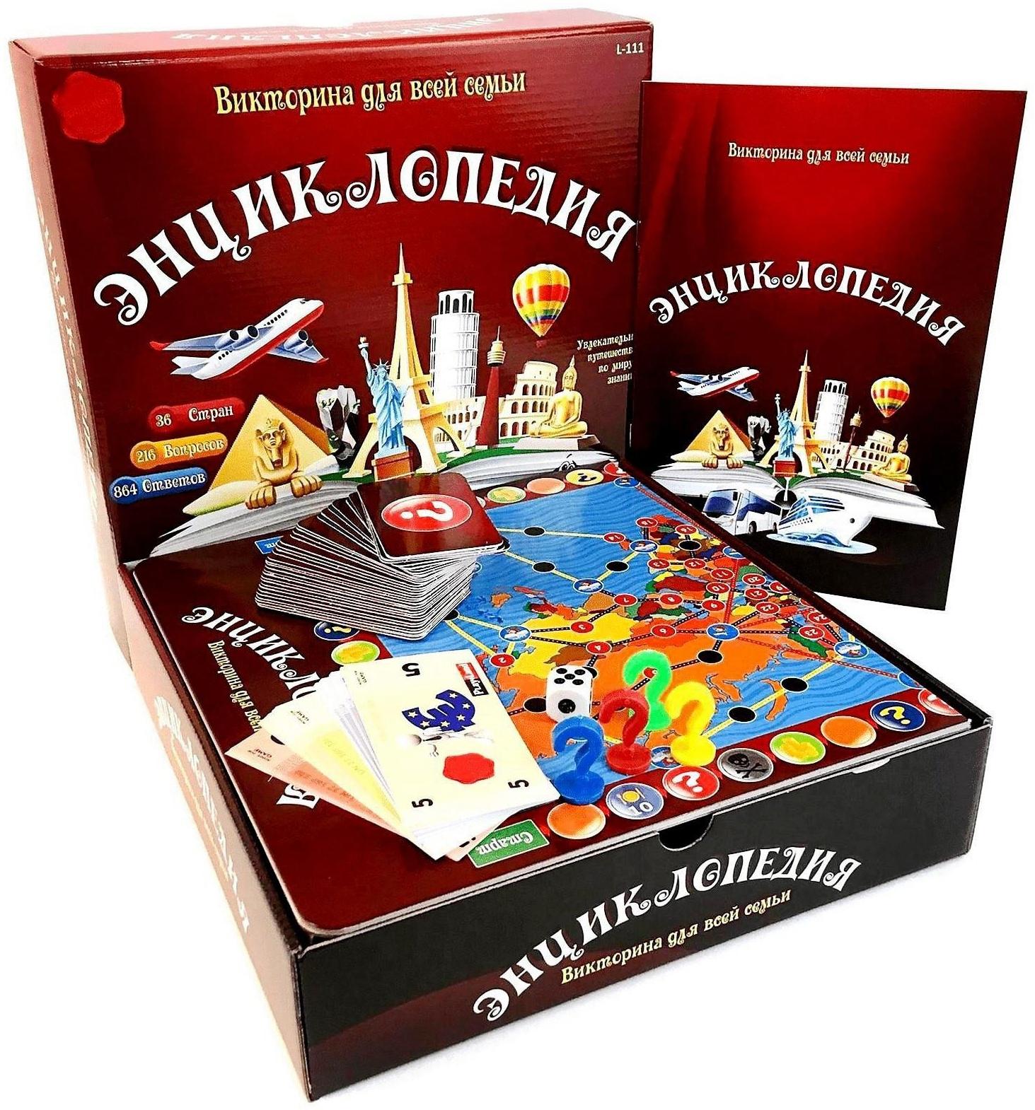 Настольная игра «Энциклопедия»