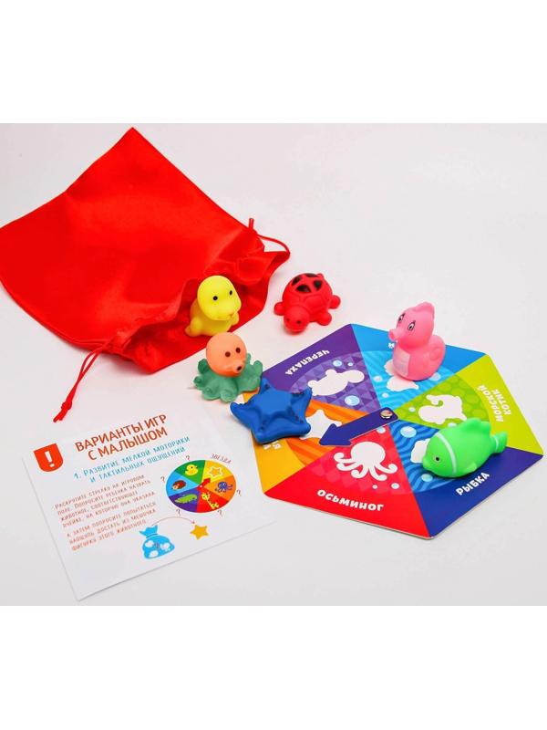 Детское развивающее лото «Африка, Морские жители», виды МИКС