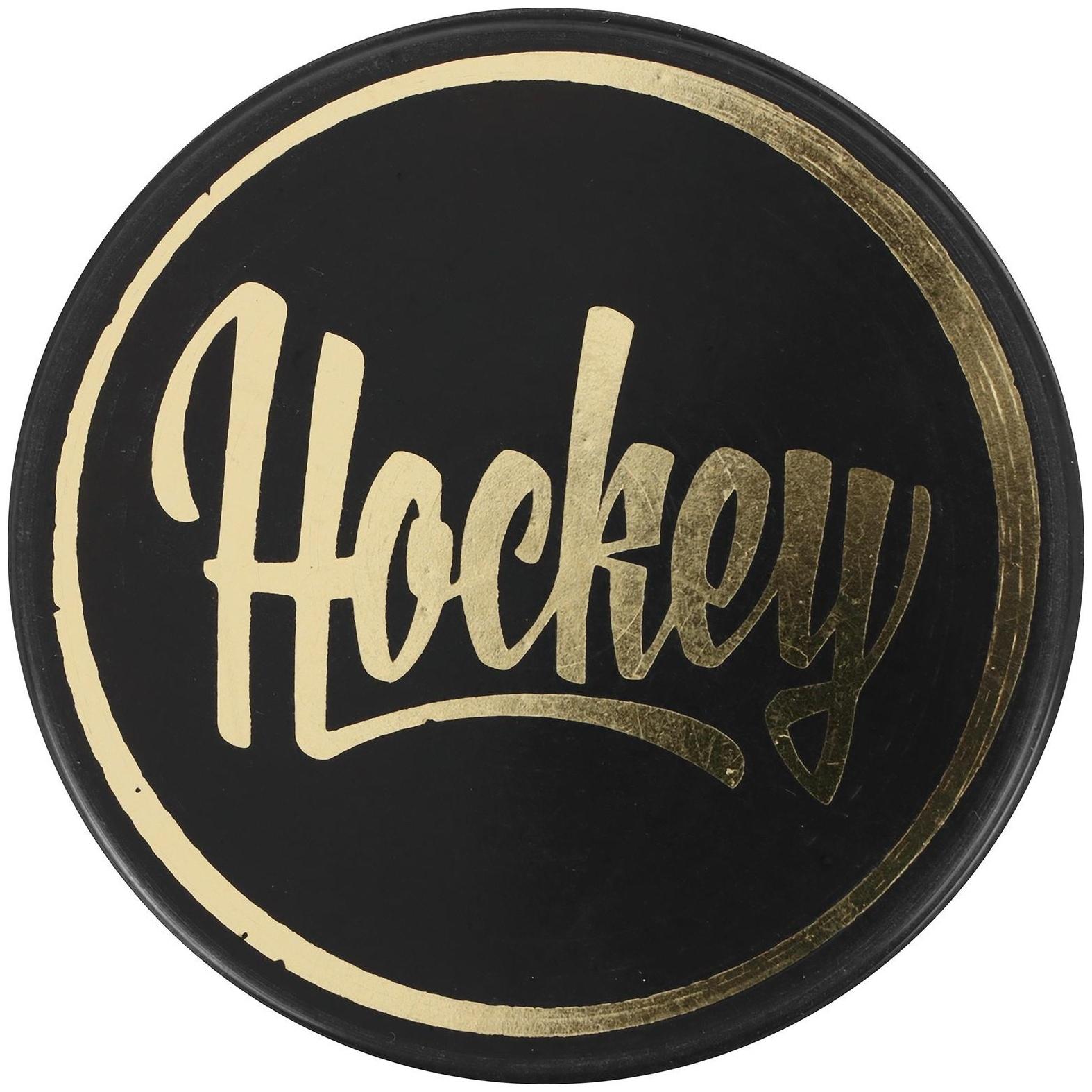 Шайба хоккейная детская «Хоккей», d=6 см, h=2 см, 86 г