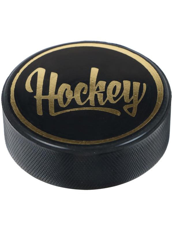 Шайба хоккейная детская «Хоккей», d=6 см, h=2 см, 86 г