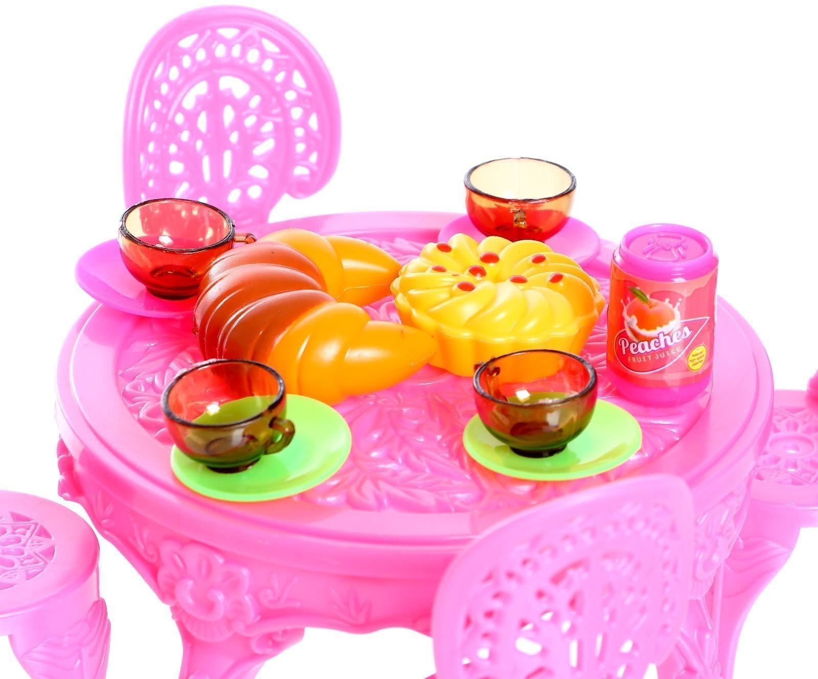 Набор мебели для кукол, цвет МИКС