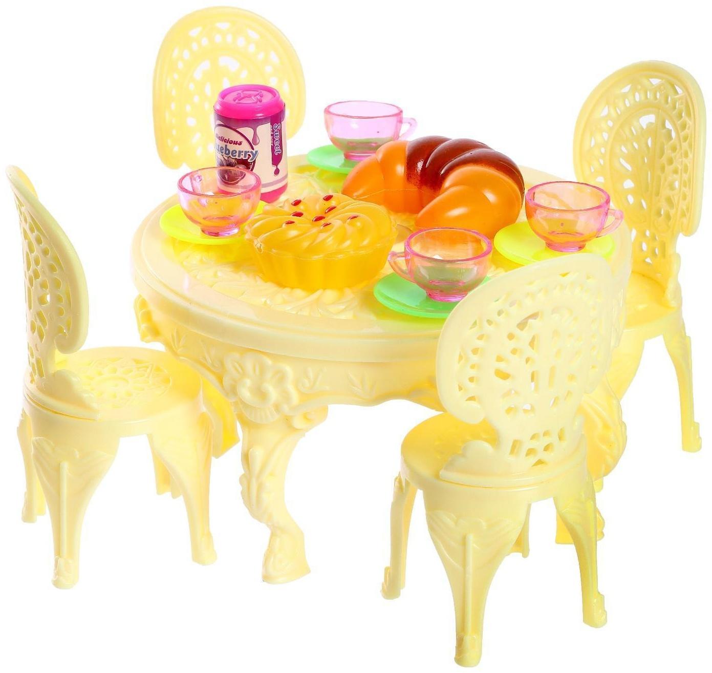 Набор мебели для кукол, цвет МИКС